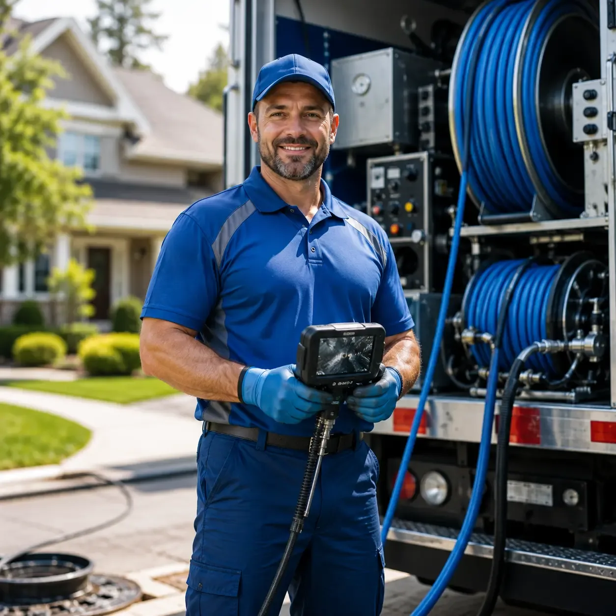 Local outdoor drain cleaning specialists in Kimbolton, OH